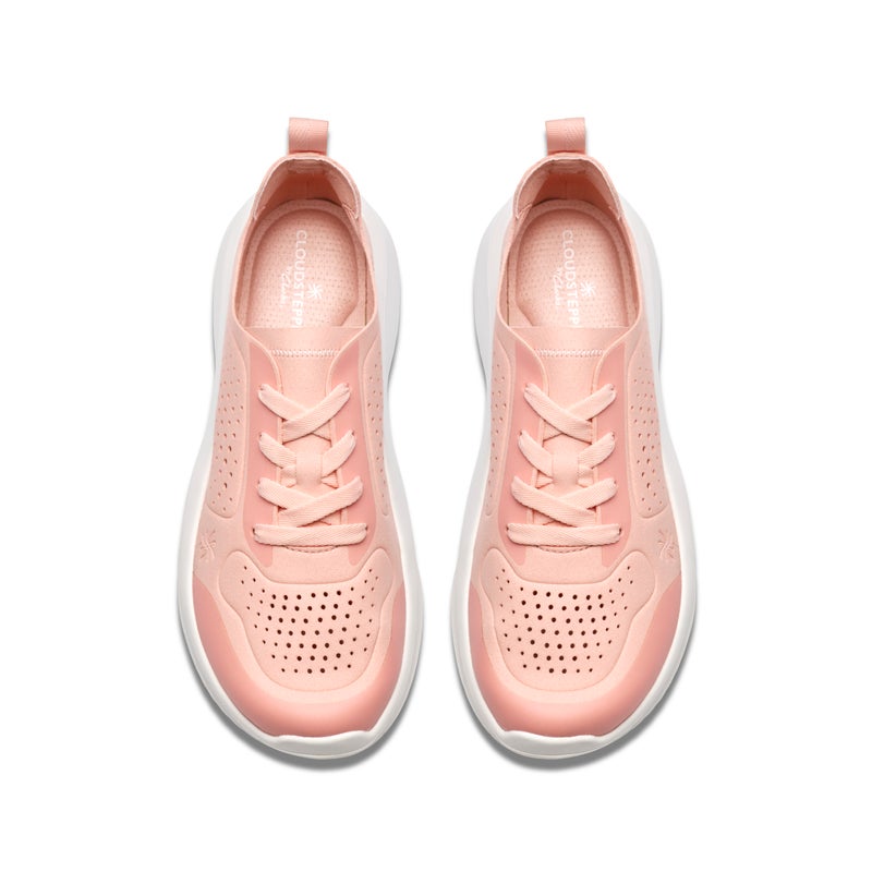 clarks Solevana Tie Pale Peach - Image 5